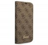 Guess4G Vintage Gold Apple iPhone 14 Plus hátlap tok, barna