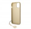 Guess 4G Charms Collection Apple iPhone 14 Plus hátlap tok, barna