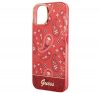 Guess Bandana Paisley Apple iPhone 14 Plus hátlap tok, piros