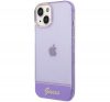 Guess Translucent Apple iPhone 14 Plus hátlap tok, lila