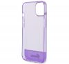 Guess Translucent Apple iPhone 14 Plus hátlap tok, lila