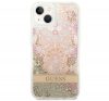 Guess Paisley Liquid Glitter Apple iPhone 14 Plus hátlap tok, arany