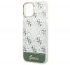 Guess 4G Pattern Script Apple iPhone 14 hátlap tok, keki