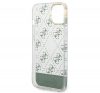 Guess 4G Pattern Script Apple iPhone 14 hátlap tok, keki