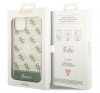 Guess 4G Pattern Script Apple iPhone 14 hátlap tok, keki