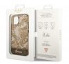 Guess Porcelain Collection Apple iPhone 14 hátlap tok, arany