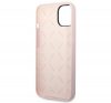 Guess Silicone Triangle Apple iPhone 14 hátlap tok, lila