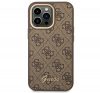 Guess 4G Vintage Gold Apple iPhone 14 Pro Max hátlap tok, barna