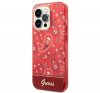 Guess Bandana Paisley Apple iPhone 14 Pro Max hátlap tok, piros