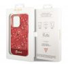 Guess Bandana Paisley Apple iPhone 14 Pro Max hátlap tok, piros