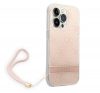 Guess 4G Print Strap Apple iPhone 14 Pro Max hátlap tok, pink