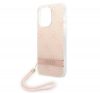 Guess 4G Print Strap Apple iPhone 14 Pro Max hátlap tok, pink