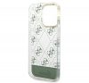 Guess 4G Pattern Script Apple iPhone 14 Pro hátlap tok khaki