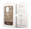 Guess Porcelain Collection Apple iPhone 14 Pro hátlap tok, arany