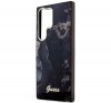 Guess Golden Marble Samsung Galaxy S23 Ultra hátlap tok , fekete