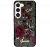 Guess Flower Collection Samsung Galaxy S23+ hátlap tok , keki