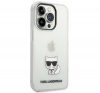 Karl Lagerfeld Choupette Body Apple iPhone 14 Pro hátlap tok, átlátszó