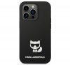 Karl Lagerfeld Silicone Choupette Body Apple iPhone 14 Pro hátlap tok, fekete