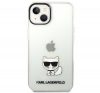 Karl Lagerfeld Choupette Body Apple iPhone 14 Plus hátlap tok, átlátszó