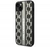 Karl Lagerfeld Monogram Stripe Apple iPhone 14 hátlap tok, szürke