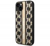 Karl Lagerfeld Monogram Stripe Apple iPhone 14 hátlap tok, barna