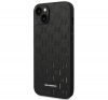 Karl Lagerfeld Saffiano Mono Metal Apple iPhone 14 hátlap tok, fekete