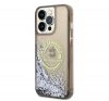 Karl Lagerfeld Liquid Glitter RSG Apple iPhone 14 Pro Max hátlap tok, fekete