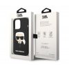 Karl Lagerfeld Silicone Karl's Head Apple iPhone 14 Pro Magsafe hátlap tok, fekete