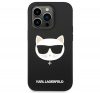 Karl Lagerfeld Silicone Choupette Head Apple iPhone 14 Pro Max Magsafe hátlap tok, fekete