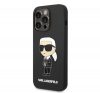 Karl Lagerfeld Silicone Ikonik Apple iPhone 14 Pro Max Magsafe hátlap tok, fekete