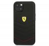 Ferrari Off Track Quilted Apple iPhone 13 hátlap tok, fekete