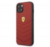 Ferrari Off Track Quilted Apple iPhone 13 mini hátlap tok, piros