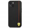 Ferrari Carbon Apple iPhone 14 Plus karbon hátlap tok, fekete