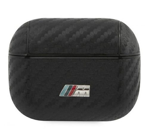 BMW PU Carbon M Collection Apple AirPods Pro 2 szilikon tok, fekete