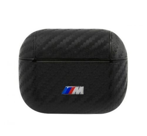 BMW PU Carbon M Collection Apple AirPods Pro szilikon tok, karbon fekete