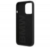 BMW Silicone Signature Apple iPhone 13 Pro hátlap tok, fekete