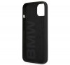 BMW Silicone Signature Apple iPhone 13 hátlap tok, fekete