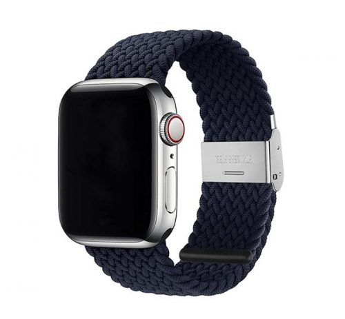 Phoner Spun Apple Watch csatos fonott szövet szíj, 38/40/41mm, szürke