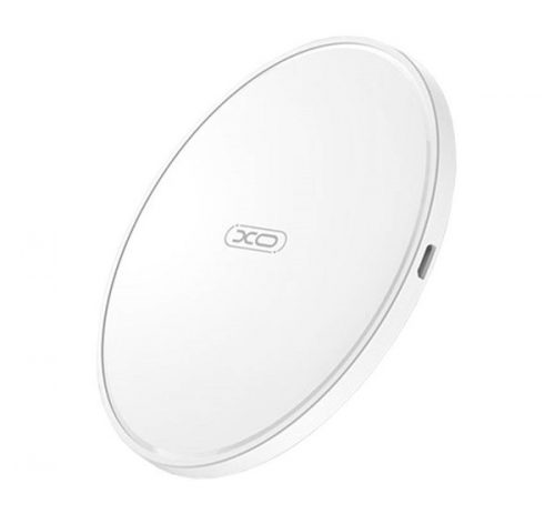 XO WX019 vezeték nélküli wireless gyorstöltő, 10W, fehér