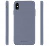 Mercury Silicone Apple iPhone 12/12 Pro szilikon tok, levendula szürke