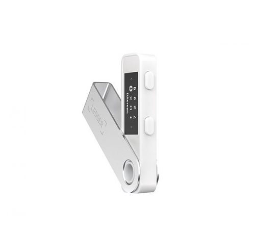 Ledger Nano S Plus kripto pénztárca, fehér