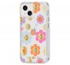 Case Mate Tough Print, retro flowers Apple iPhone 13 mini, szilikon tok