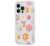 Case Mate Tough Print, retro flowers Apple iPhone 13 Pro, szilikon tok