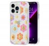 Case Mate Tough Print, retro flowers Apple iPhone 13 Pro, szilikon tok