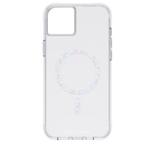 Case Mate Twinkle Diamond Apple iPhone 14 Plus, Magsafe szilikon tok, átlátszó