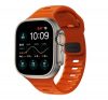 Nomad Sport Apple Watch 42/44/45/49mm M/L szíj, narancs