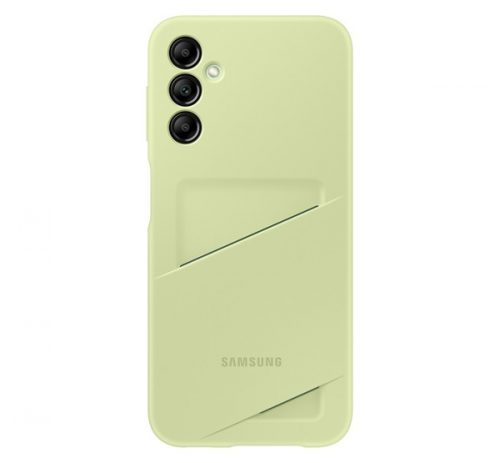 Samsung Galaxy A14 5G Card Slot, gyári tok, lime, EF-OA146TG