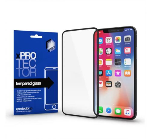 Xprotector Tempered Glass Full 3D kijelzővédő üvegfólia, Samsung Galaxy A14 5G, fekete