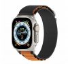 Next One Adventure Loop, Apple Watch 49/45/44/42mm szíj, fekete/narancs