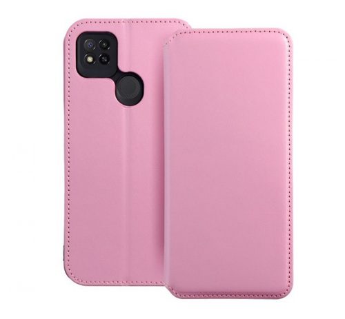 Dual Pocket Xiaomi Redmi 9c, flip tok, rózsaszín